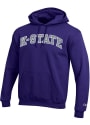 K-State Wildcats Champion Arch Hooded Sweatshirt - Purple