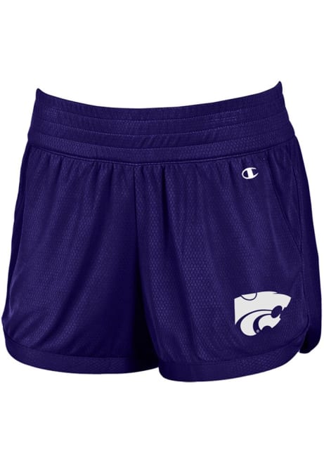 Womens K-State Wildcats Purple Champion Endurance Shorts