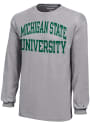 Michigan State Spartans Youth Grey Bold Arch T-Shirt