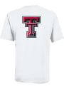 Champion Texas Tech Red Raiders White Red Raider Tee