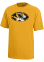 Missouri Tigers Youth Gold Logo T-Shirt
