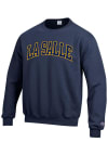 Main image for Champion La Salle Explorers Mens Navy Blue Arch Long Sleeve Crew Sweatshirt
