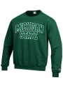 Michigan State Spartans Champion Arch Crew Sweatshirt - Green
