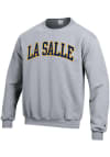 Main image for Champion La Salle Explorers Mens Grey Arch Long Sleeve Crew Sweatshirt