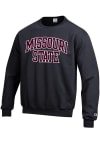 Main image for Champion Missouri State Bears Mens Black Arch Long Sleeve Crew Sweatshirt