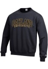 Main image for Champion Oakland University Golden Grizzlies Mens Black Arch Long Sleeve Crew Sweatshirt