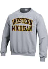Main image for Champion Western Michigan Broncos Mens Grey Arch Long Sleeve Crew Sweatshirt