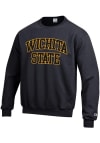 Main image for Champion Wichita State Shockers Mens Black Arch Long Sleeve Crew Sweatshirt
