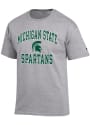 Champion Michigan State Spartans Grey #1 Design Tee