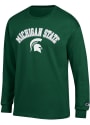 Michigan State Spartans Champion Arch Mascot T Shirt - Green