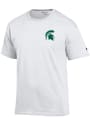 Champion Michigan State Spartans White Spartan Logo Tee