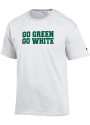 Champion Michigan State Spartans White Go Green Go White Tee