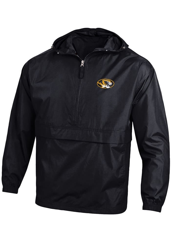 Champion Missouri Tigers Mens Primary Logo Light Weight Jacket BLACK