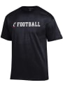 Cincinnati Bearcats Champion Football T Shirt - Black
