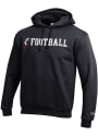 Cincinnati Bearcats Champion Football Hooded Sweatshirt - Black