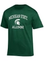 Champion Michigan State Spartans Green Alumni SS Tee Tee