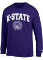 Champion K-State Wildcats Purple Official Seal Tee