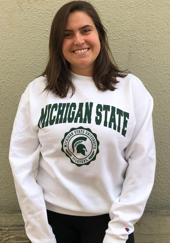 White msu store sweatshirt