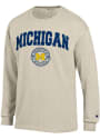 Champion Michigan Wolverines Oatmeal Official Seal Tee