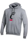 Main image for Mens Cincinnati Bearcats Grey Champion Big Logo Hooded Sweatshirt