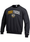 Main image for Champion Fort Hays State Tigers Mens Black Arch Mascot Long Sleeve Crew Sweatshirt