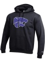 K-State Wildcats Champion Big Logo Hooded Sweatshirt - Black