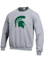 Michigan State Spartans Champion Big Logo Crew Sweatshirt - Grey