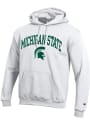 Michigan State Spartans Champion Arch Mascot Hooded Sweatshirt - White