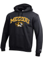 Missouri Tigers Champion Arch Mascot Hooded Sweatshirt - Black