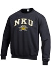 Main image for Champion Northern Kentucky Norse Mens Black Arch Mascot Long Sleeve Crew Sweatshirt