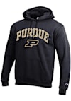 Main image for Mens Purdue Boilermakers Black Champion Arch Mascot Hooded Sweatshirt