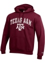Texas A&M Aggies Champion Arch Mascot Hooded Sweatshirt - Maroon