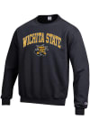 Main image for Champion Wichita State Shockers Mens Black Arch Mascot Long Sleeve Crew Sweatshirt