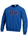 Pitt Panthers Champion Arch Crew Sweatshirt - Blue