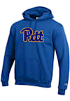 Main image for Champion Pitt Panthers Mens Blue Logo Long Sleeve Hoodie