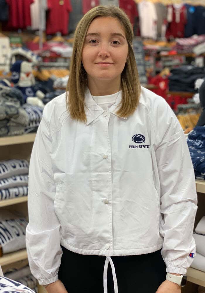 Champion women's white jacket deals