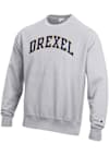 Main image for Mens Drexel Dragons Grey Champion Reverse Weave Crew Sweatshirt