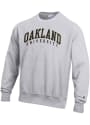 Oakland University Golden Grizzlies Champion Reverse Weave Crew Sweatshirt - Grey