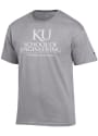 Kansas Jayhawks Champion School of Engineering T Shirt - Grey