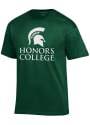 Michigan State Spartans Champion Honors College T Shirt - Green