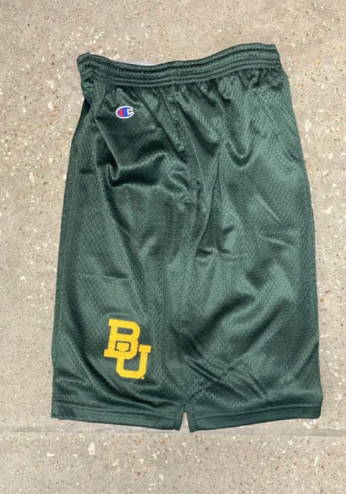 Baylor Bears Champion Green Mesh Shorts