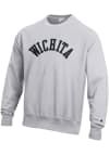 Main image for Wichita Mens Grey Wordmark Long Sleeve Crew Sweatshirt