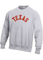 Texas Wordmark Crew Sweatshirt - Grey