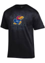 Kansas Jayhawks Champion Impact T Shirt - Black