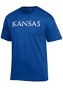 Kansas Jayhawks Champion Rally Loud T Shirt - Blue