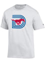 SMU Mustangs Champion Throwback D Logo T Shirt - White