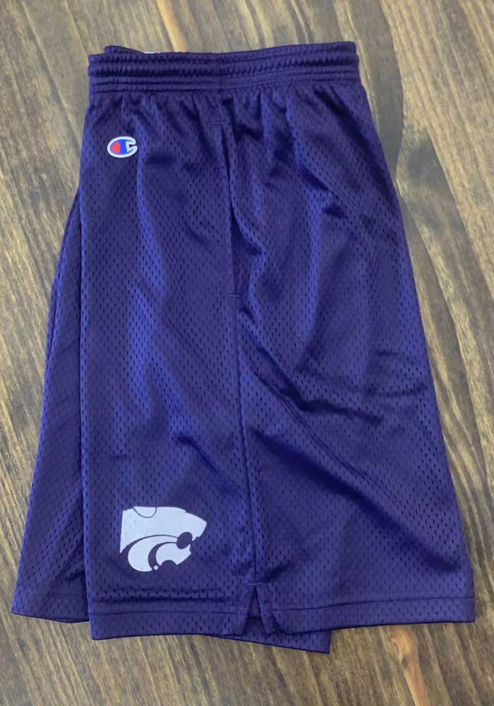 Champion Mens PURPLE K-State Wildcats Mesh Shorts - 14754473