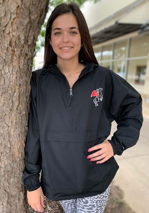 Champion Texas Tech Red Raiders Mens BLACK Masked Rider Logo
