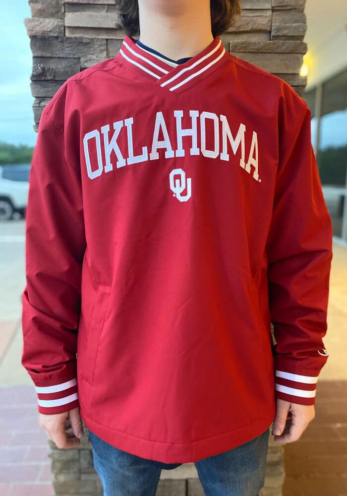 ou pullover windbreaker