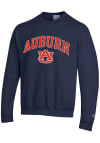 Main image for Champion Auburn Tigers Mens Navy Blue Powerblend Arch Mascot Long Sleeve Crew Sweatshirt